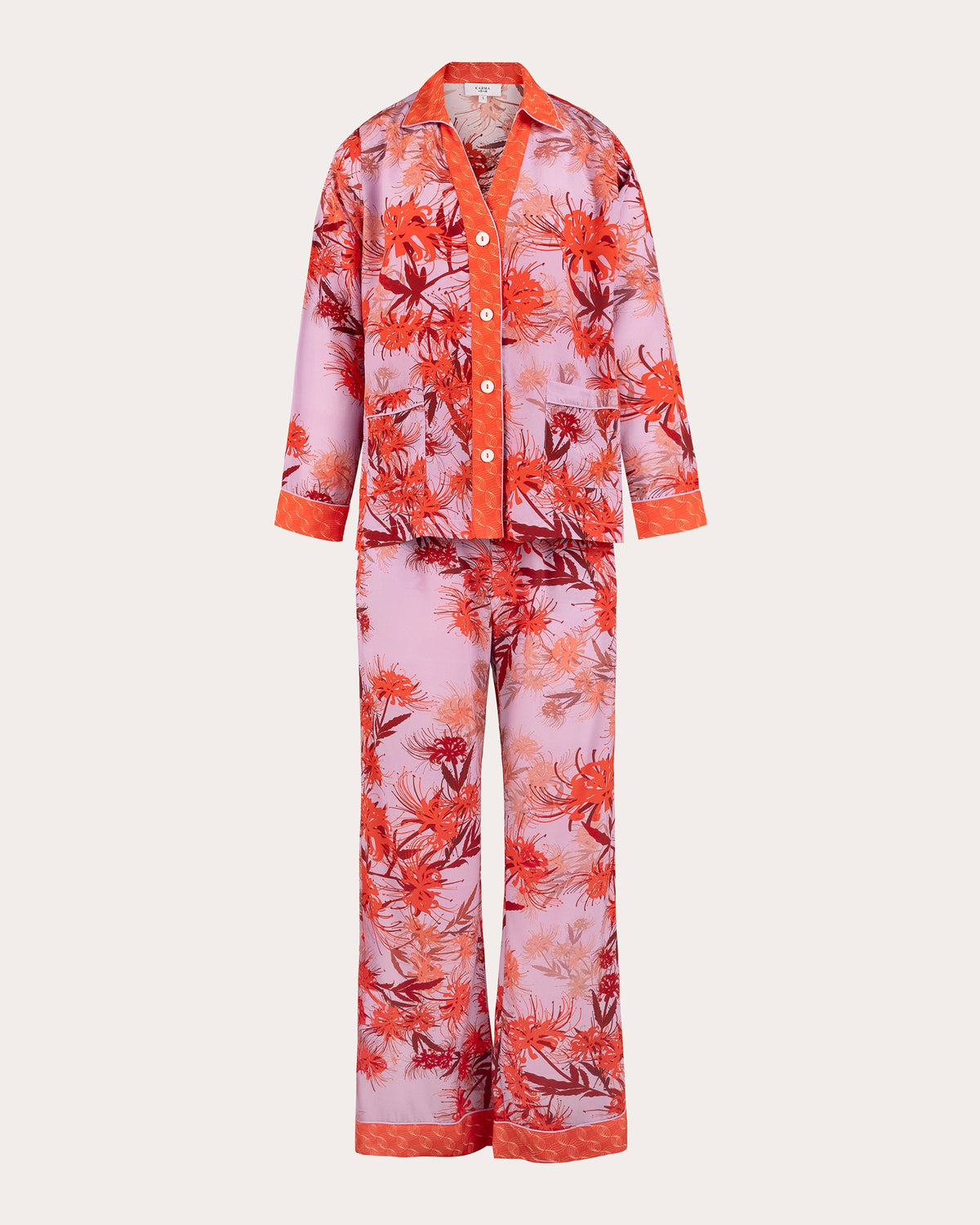 Tokyo Higa Silk Pajama Set