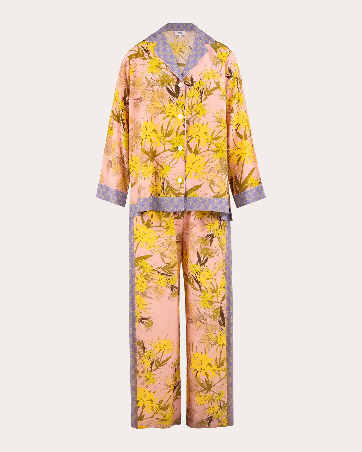 Isa Higa Silk Pajama Set