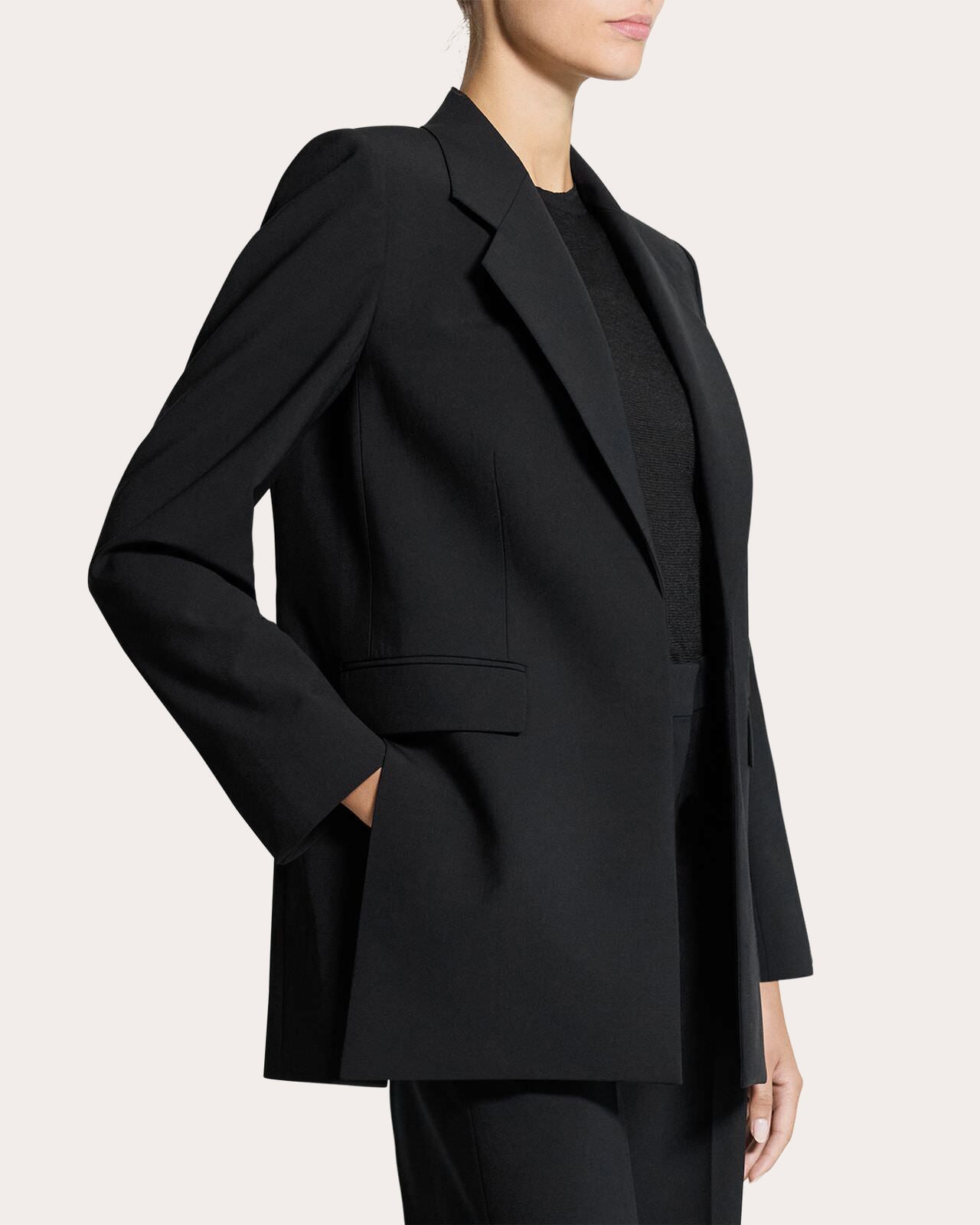 Wool Vented Blazer