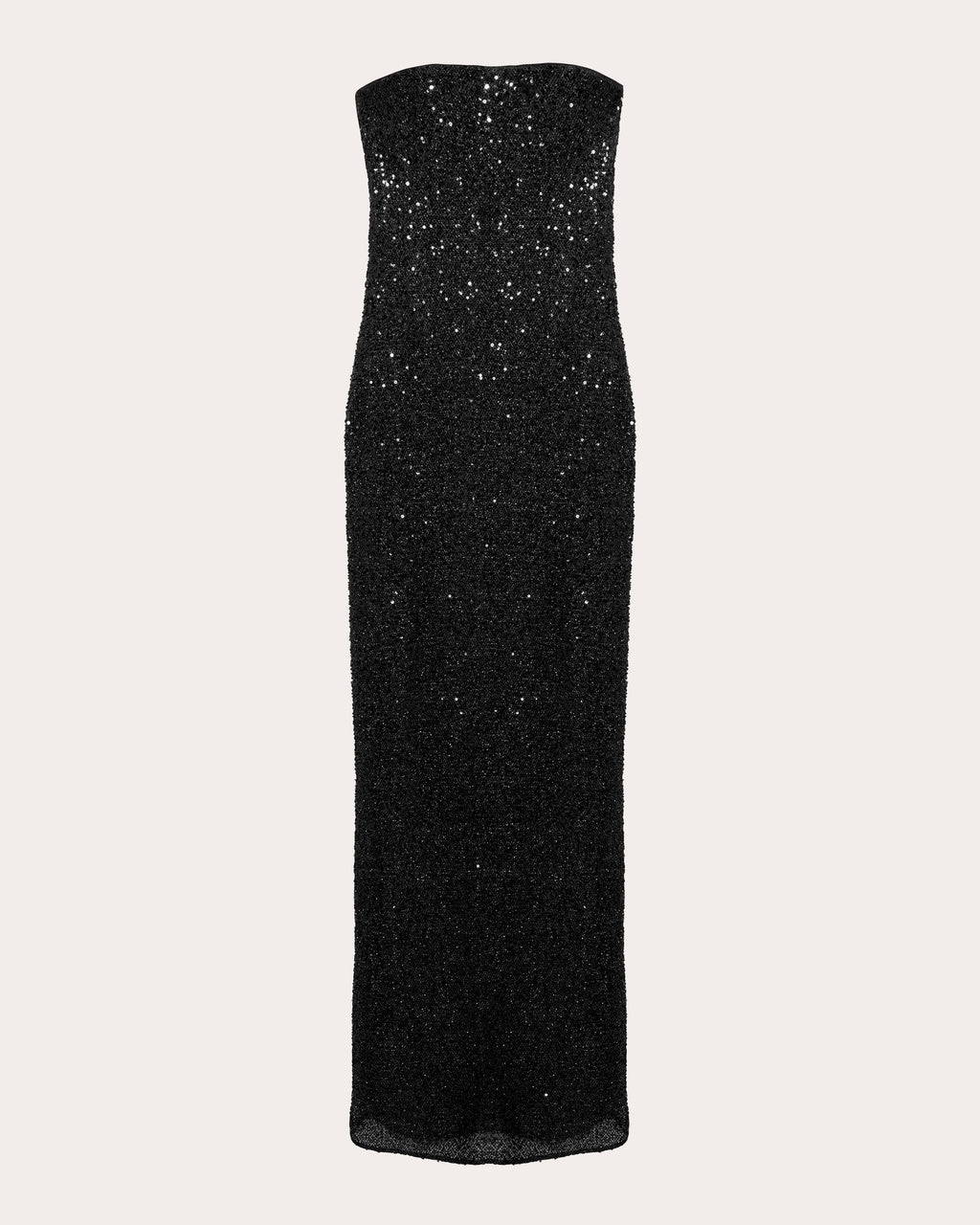 Xyla Sequin Strapless Gown