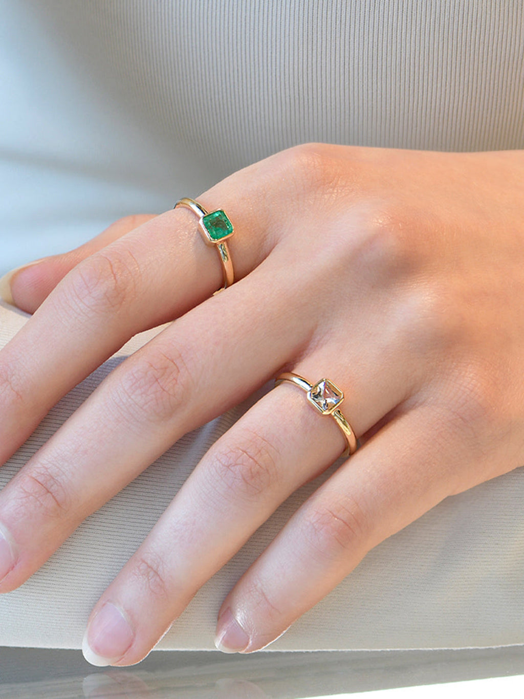 Topaz & 14k Gold Cléo Allyn Ring