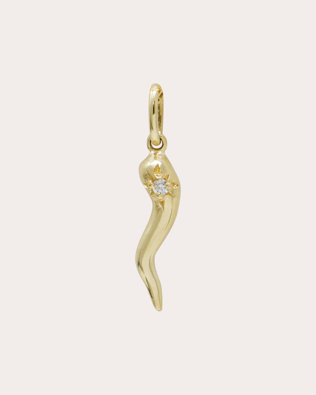 Diamond Aztec Cornicello Charm