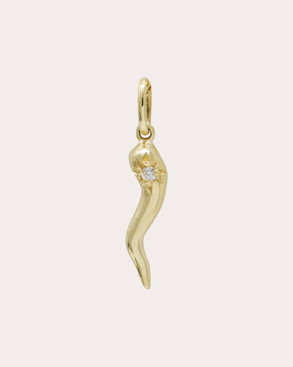 Diamond Aztec Cornicello Charm