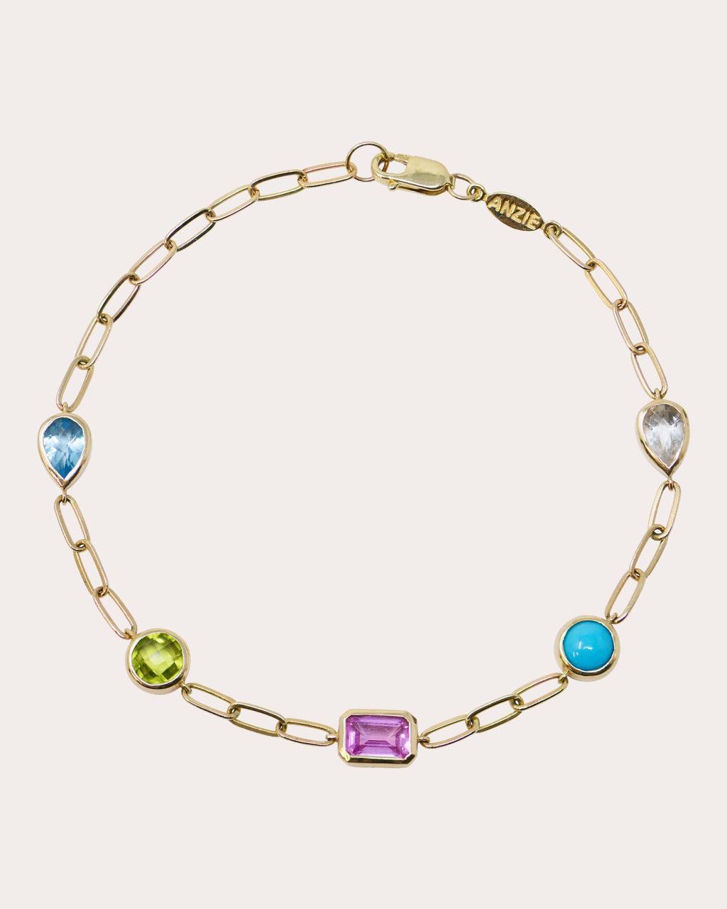 14k Gold Classique Life Saver Chain Bracelet
