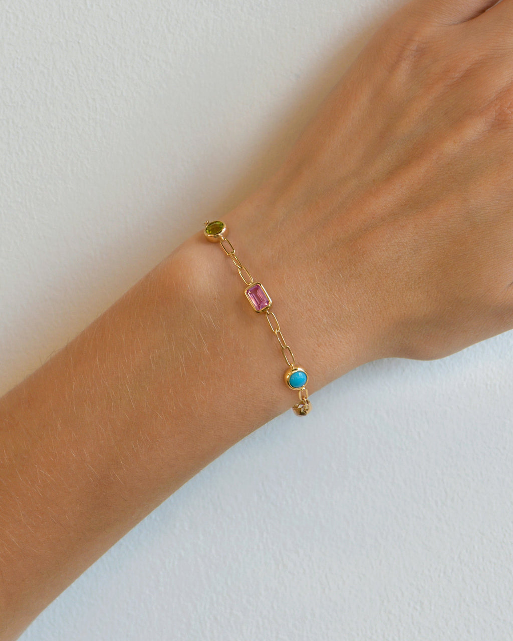 14k Gold Classique Life Saver Chain Bracelet