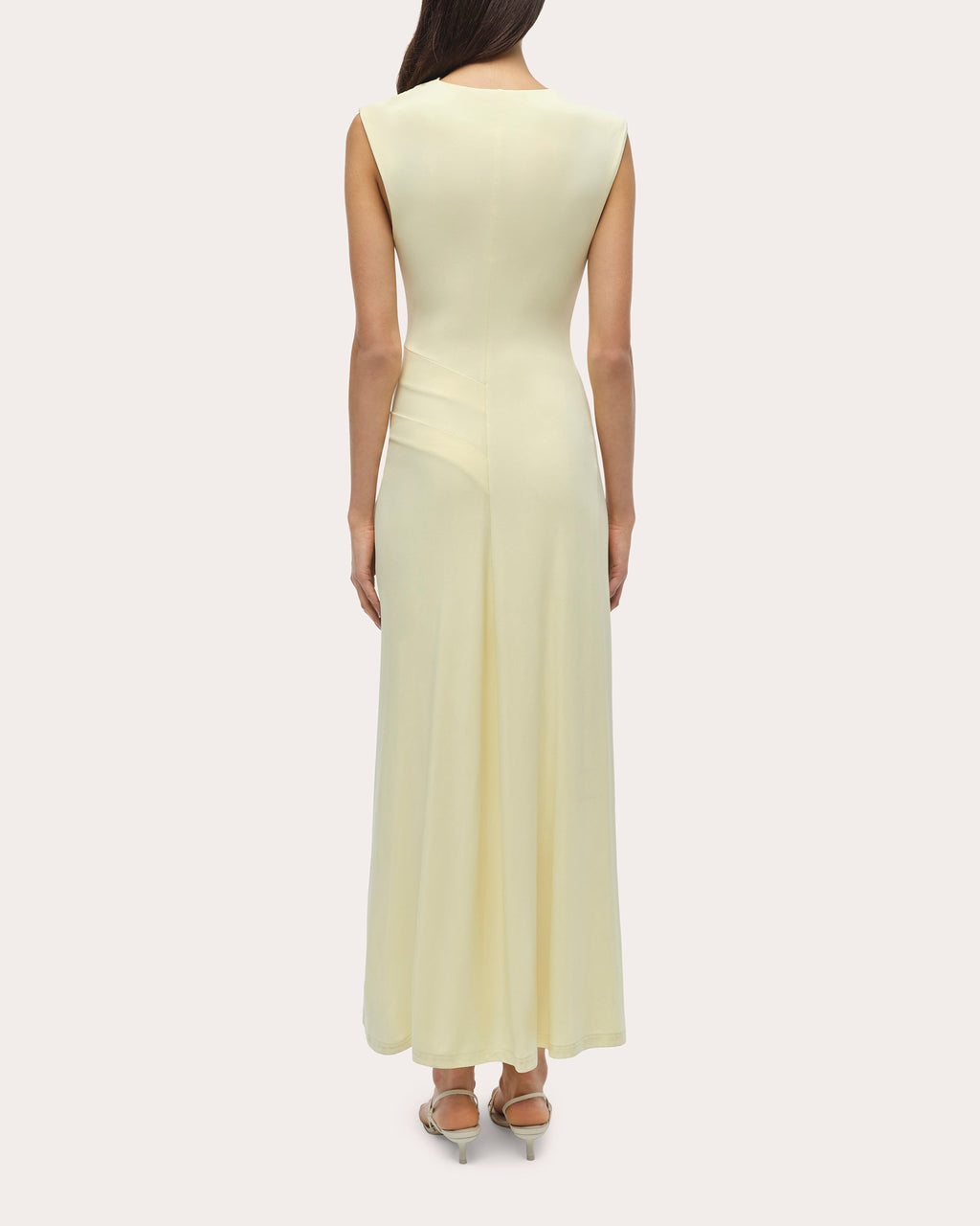 Acacia Jersey Draped Maxi Dress