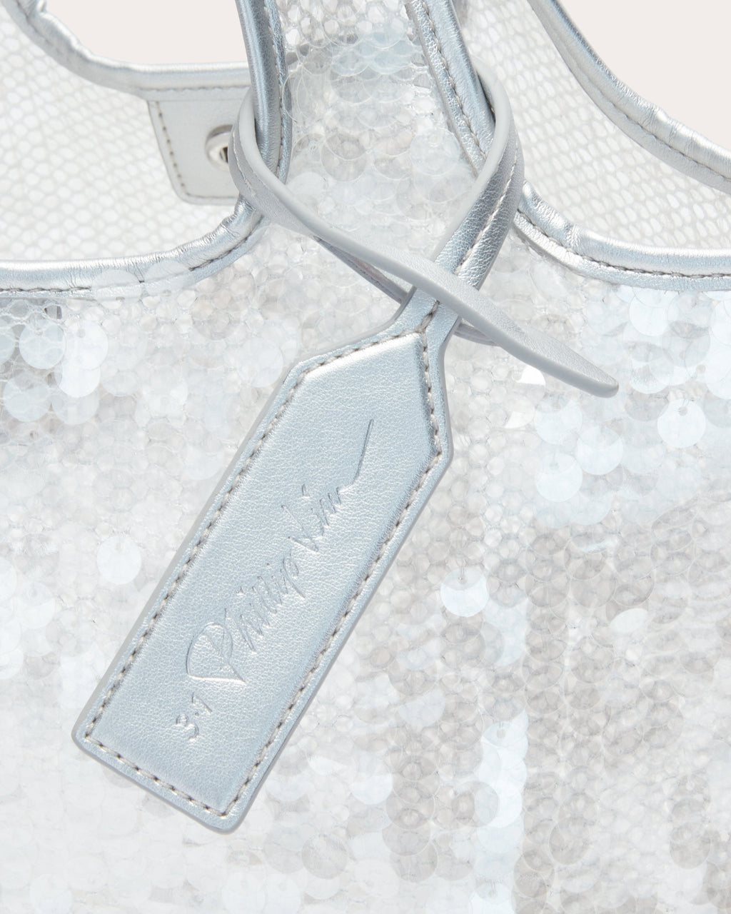 Mini Sequin Mesh Market Tote
