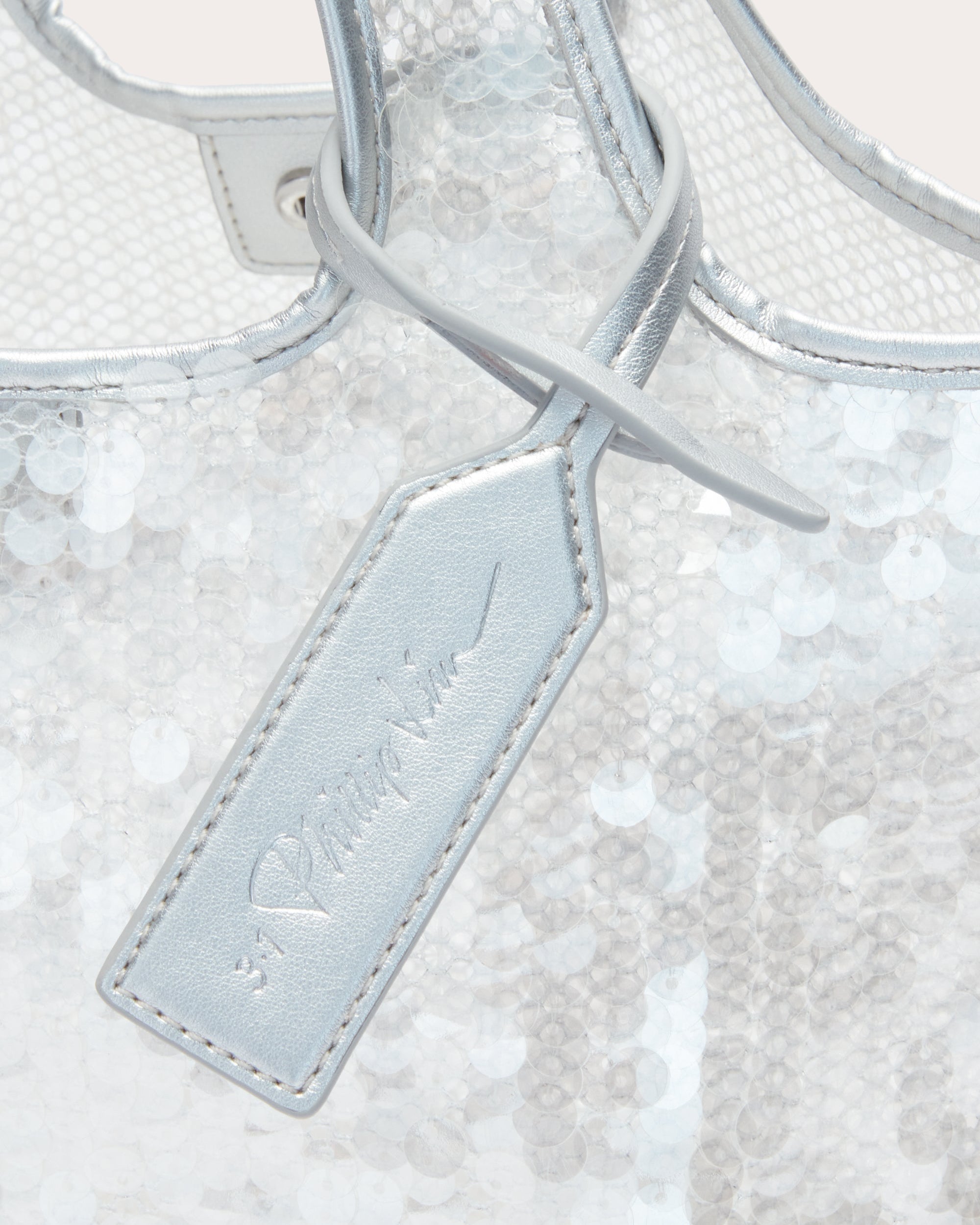 Mini Sequin Mesh Market Tote