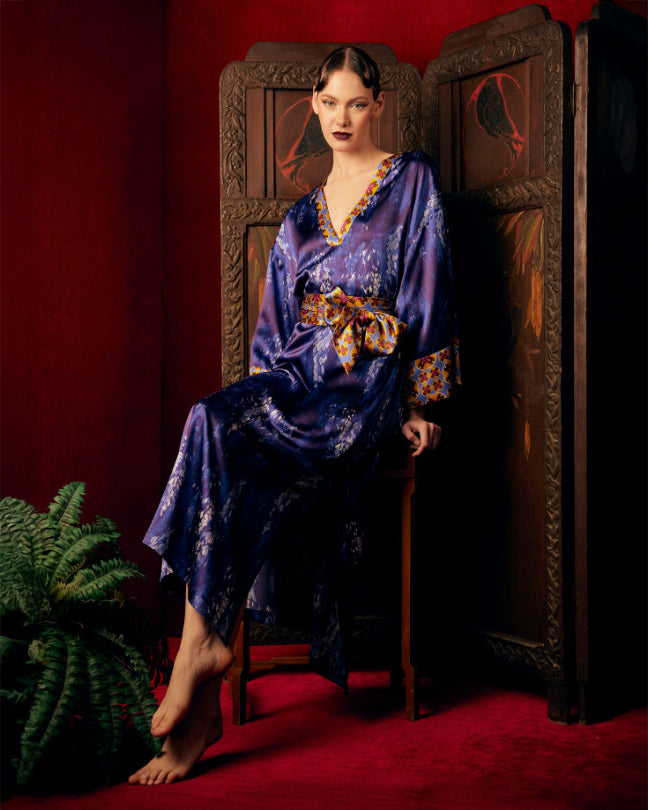 Kyoto Fuji Silk Kaftan