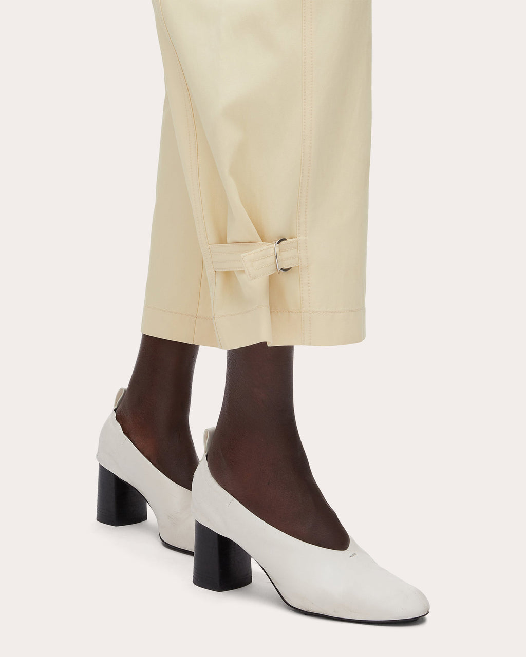 Twill Utility Cropped Cargo Pants