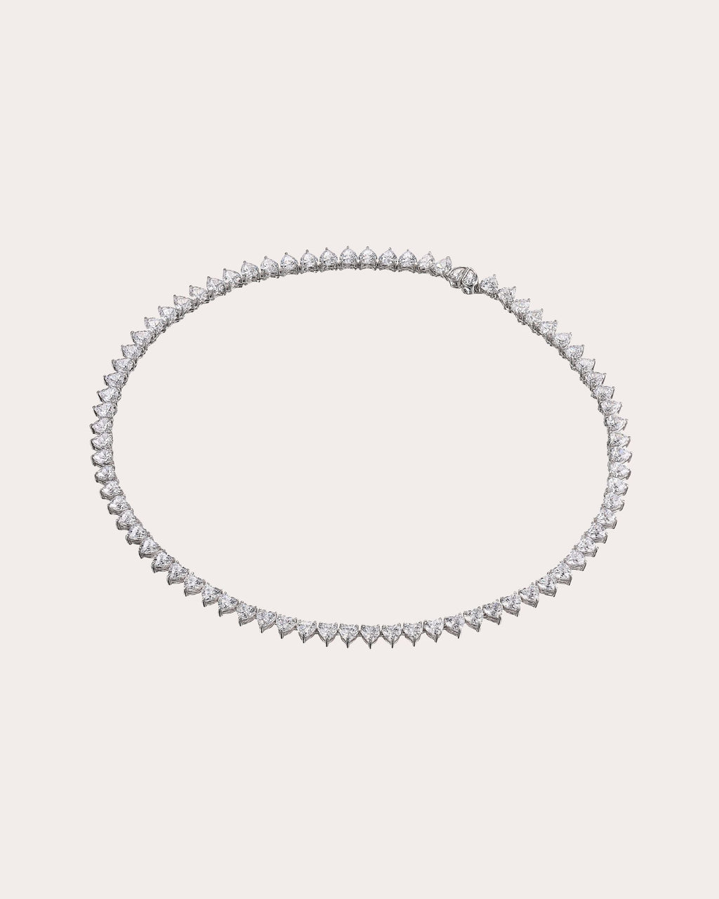 Diamond Eternity Heart Necklace