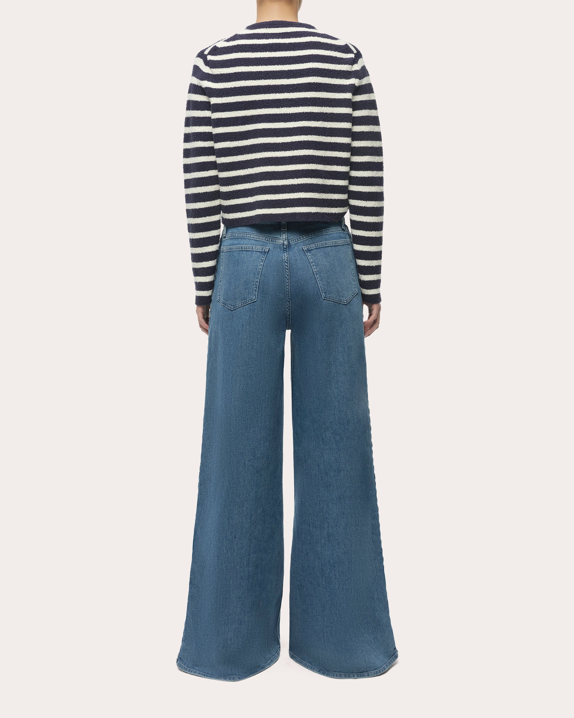 Booker Braided Straight-Leg Jeans