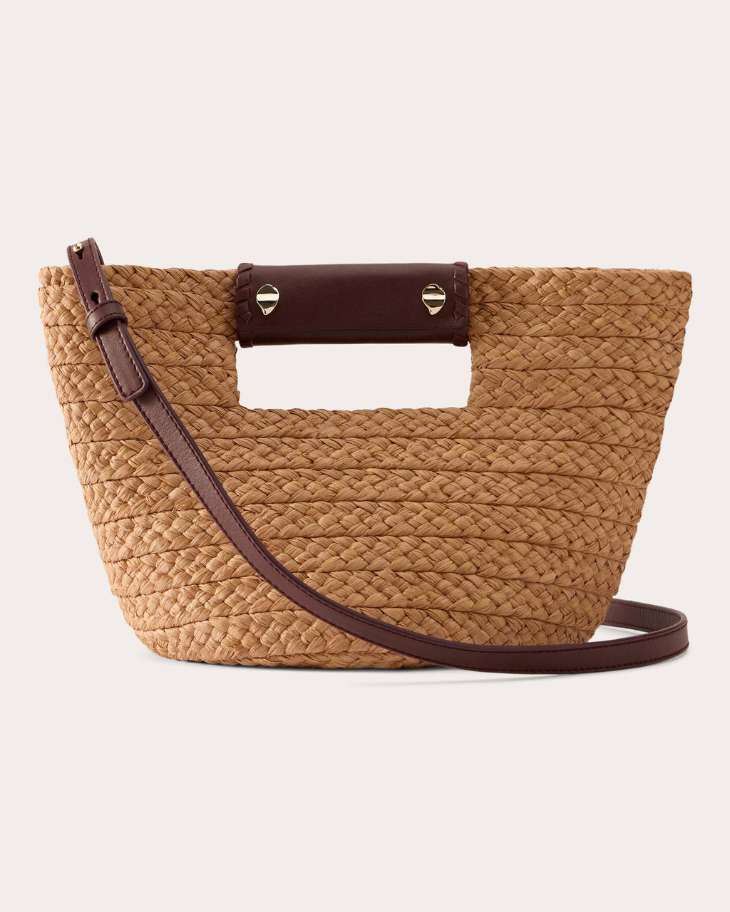 Remi Braided Raffia Mini Tote