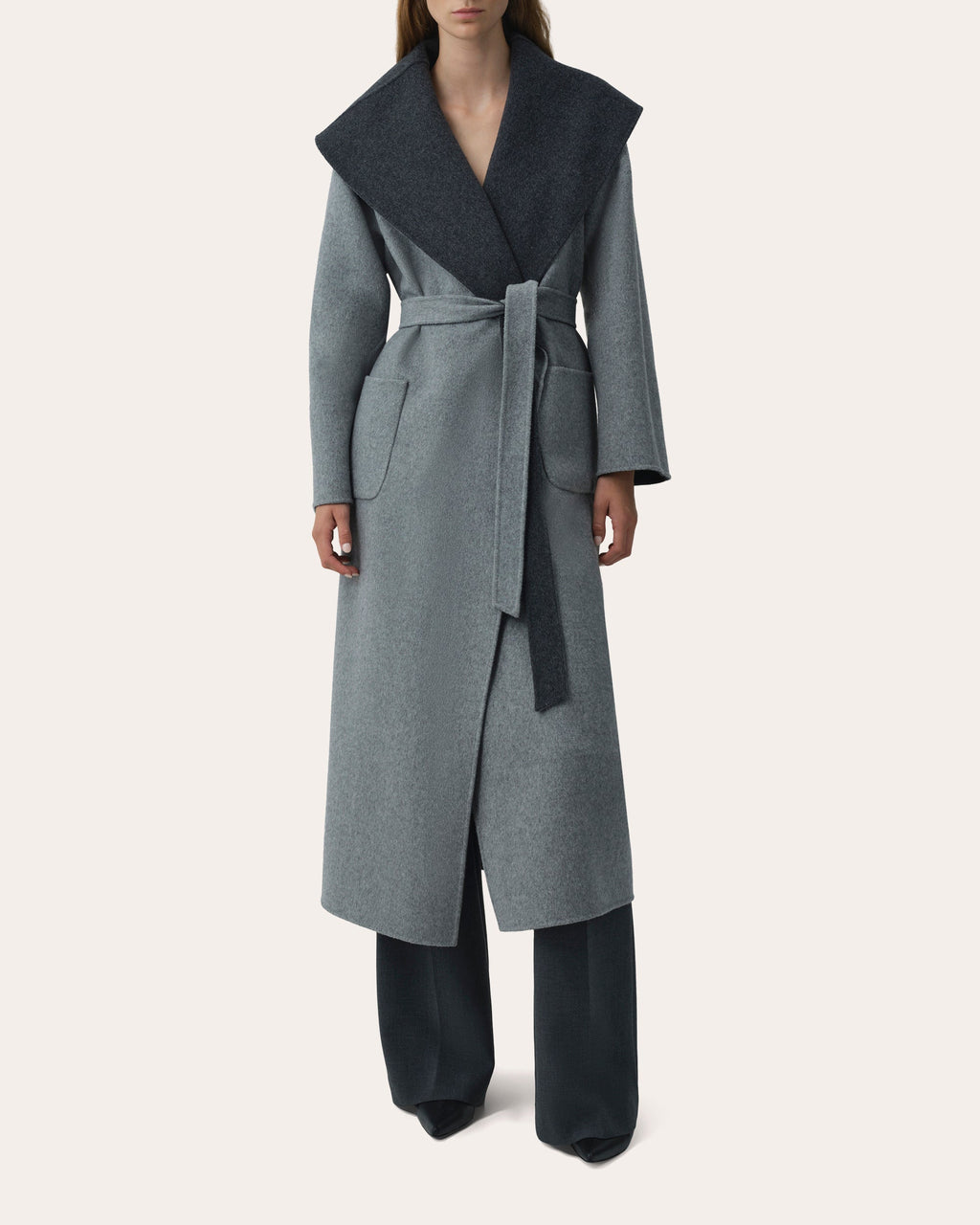 Allura Wool Reversible Belted Coat