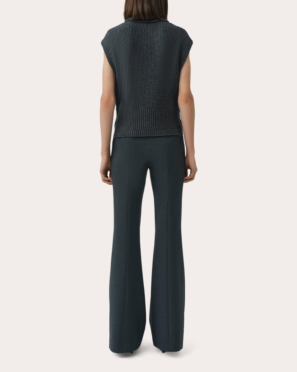 Maple Wool Knit Turtleneck Top