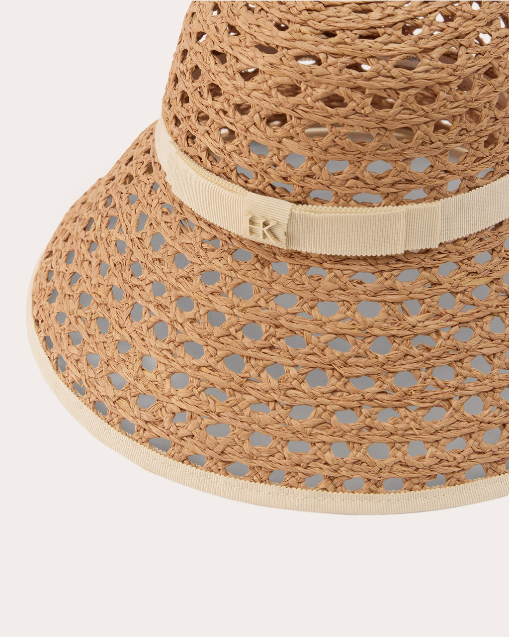 Charul Raffia Lace Crocheted Sun Hat