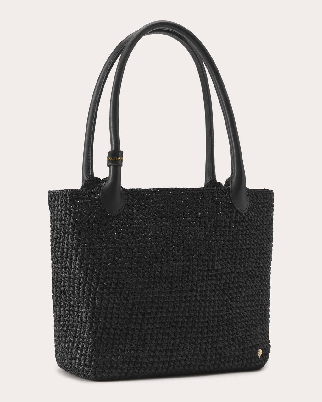 Ampara Crocheted Raffia Tote Bag