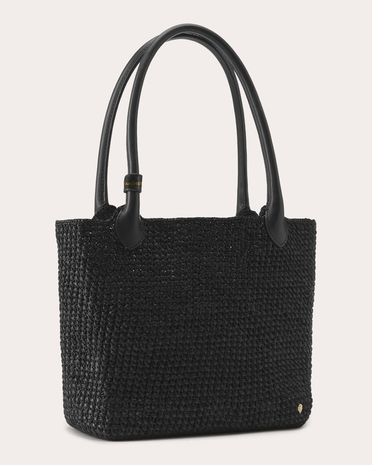 Ampara Crocheted Raffia Tote Bag