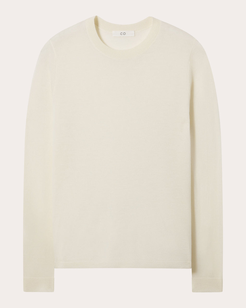 Fine Cashmere Long-Sleeve Top