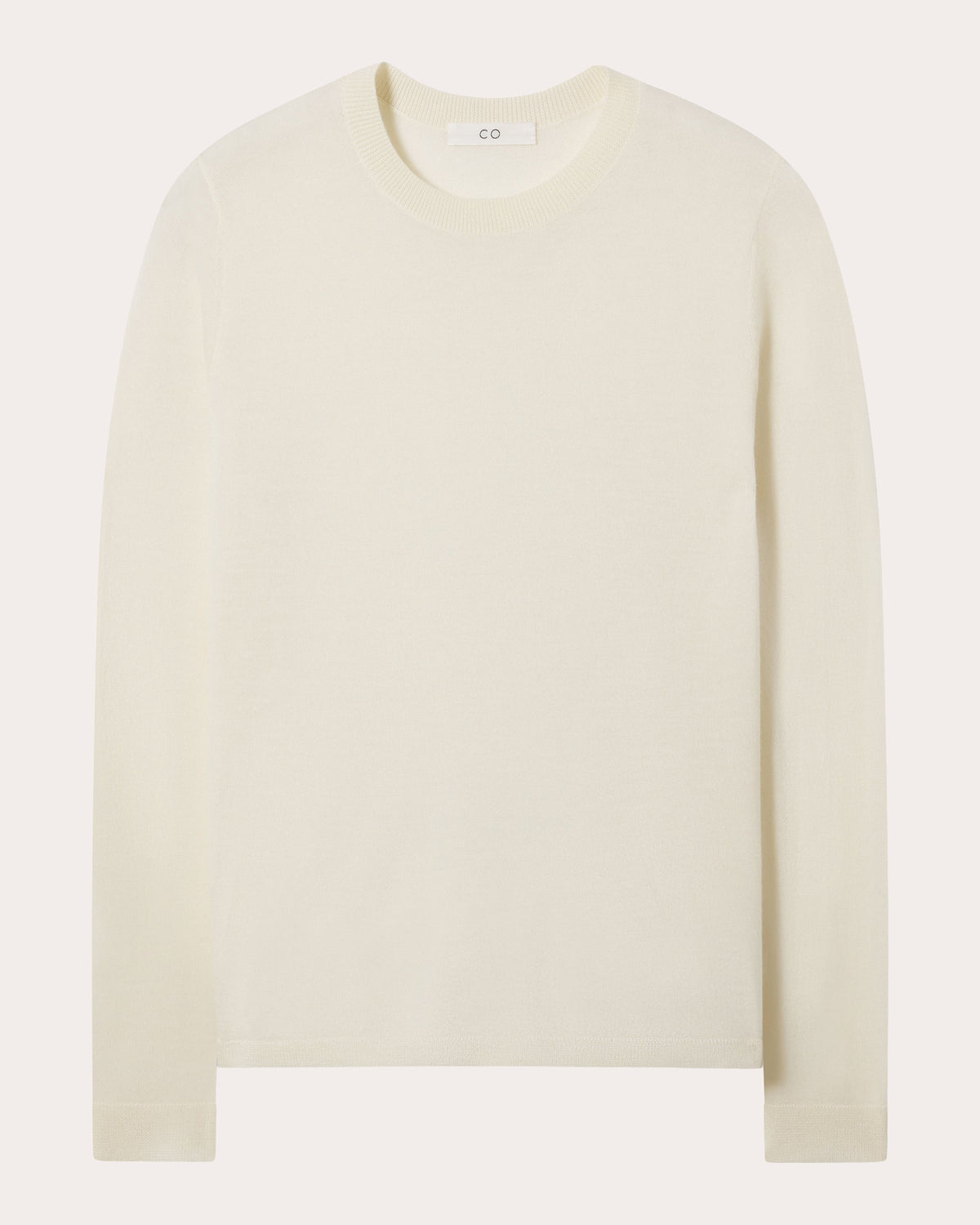 Fine Cashmere Long-Sleeve Top