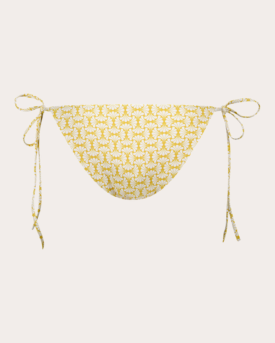 Poppy Floral String Bikini Bottoms