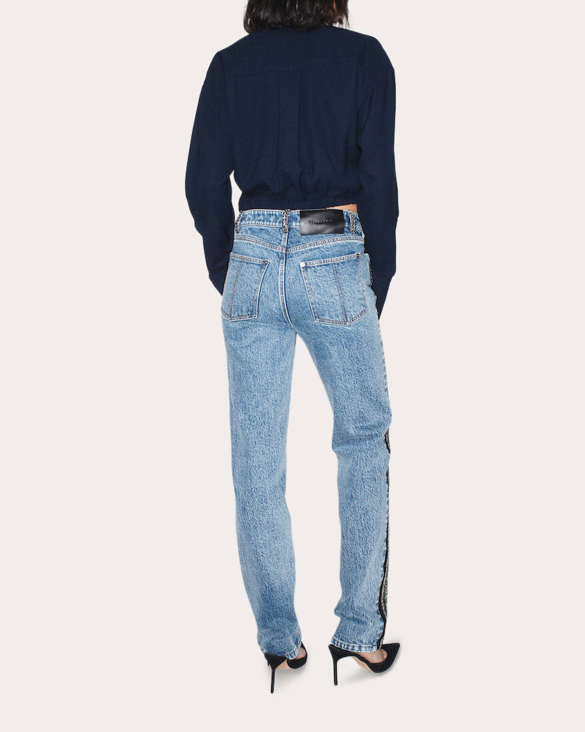 Arlo Beaded Skinny Jeans