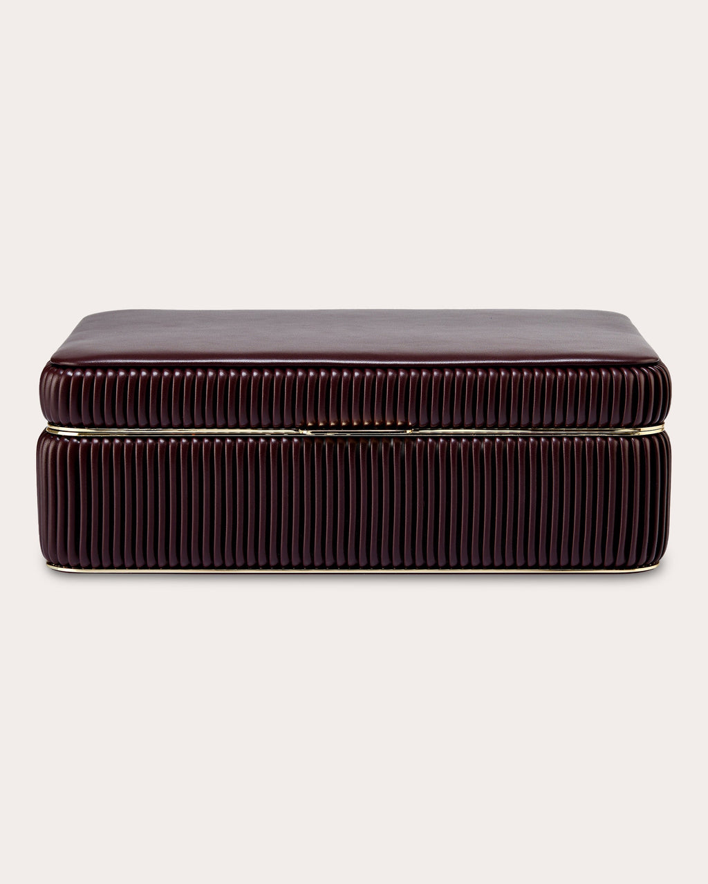 Bella Pleated Medium Jewelry Box