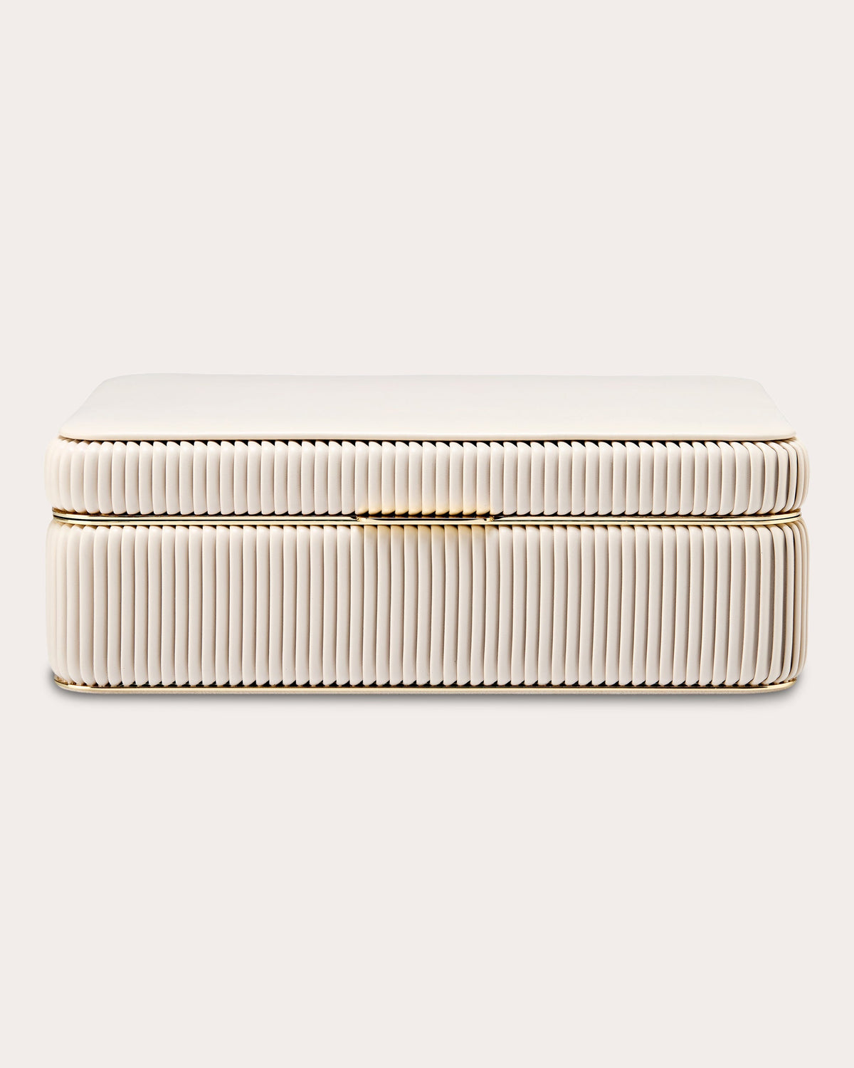 Bella Pleated Medium Jewelry Box