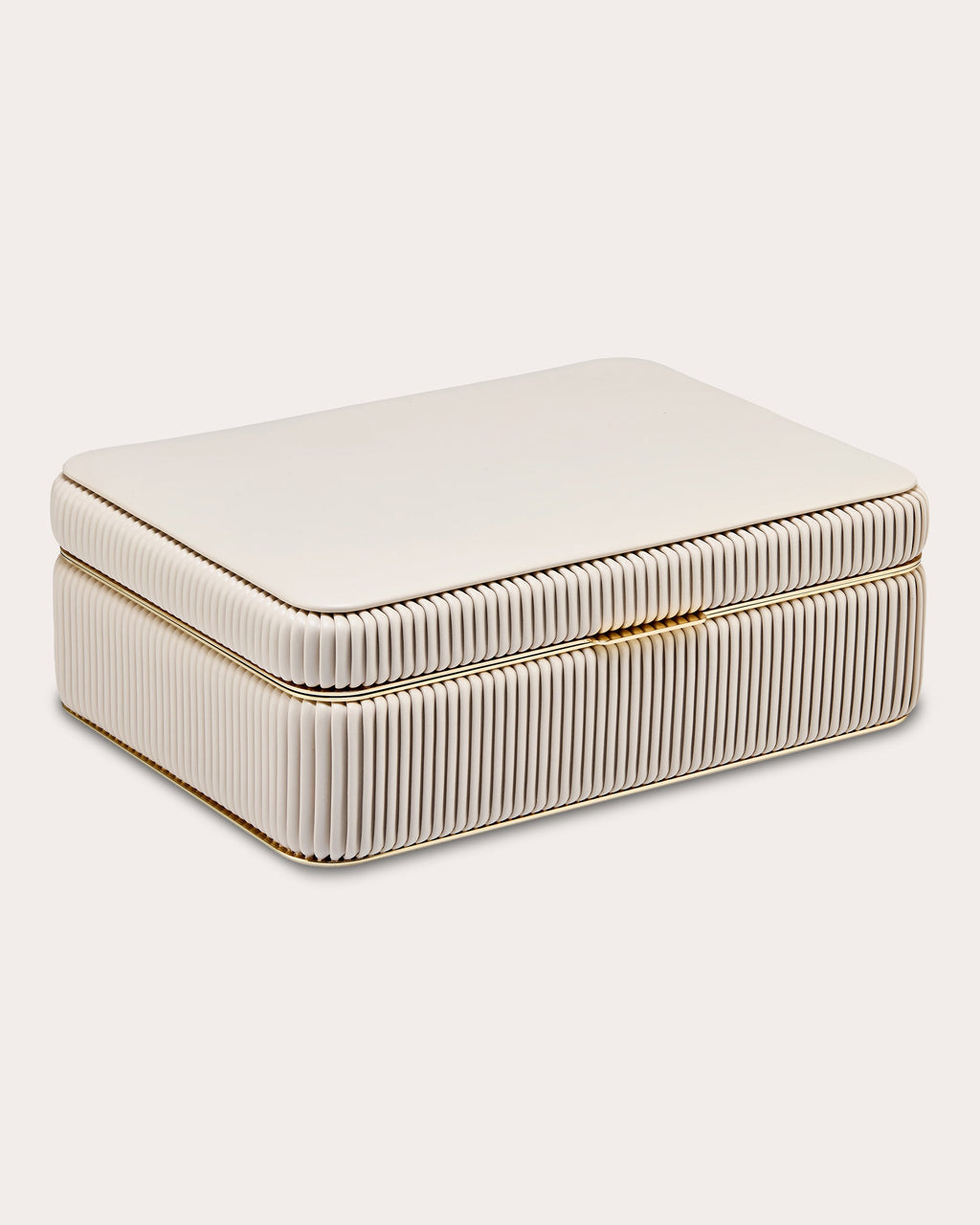 Bella Pleated Medium Jewelry Box