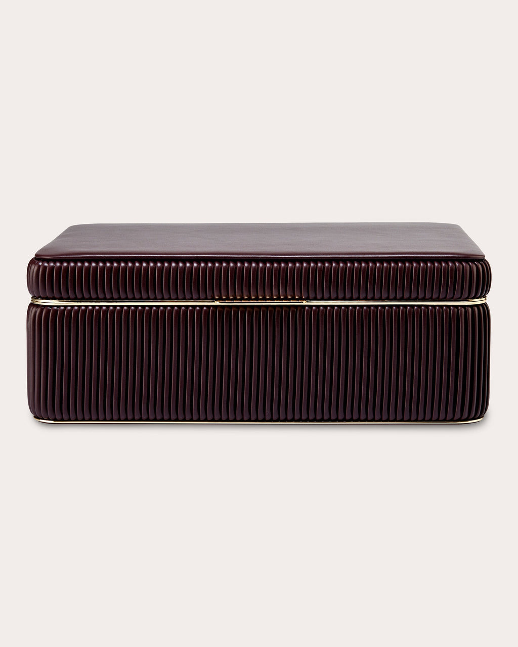 Bella Pleated Large Jewelry Box