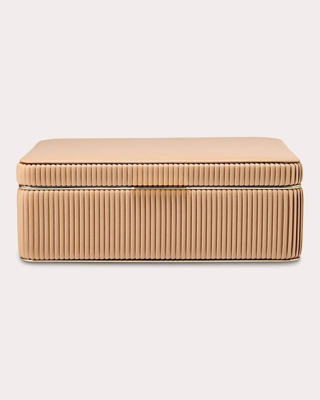 Bella Pleated Large Jewelry Box