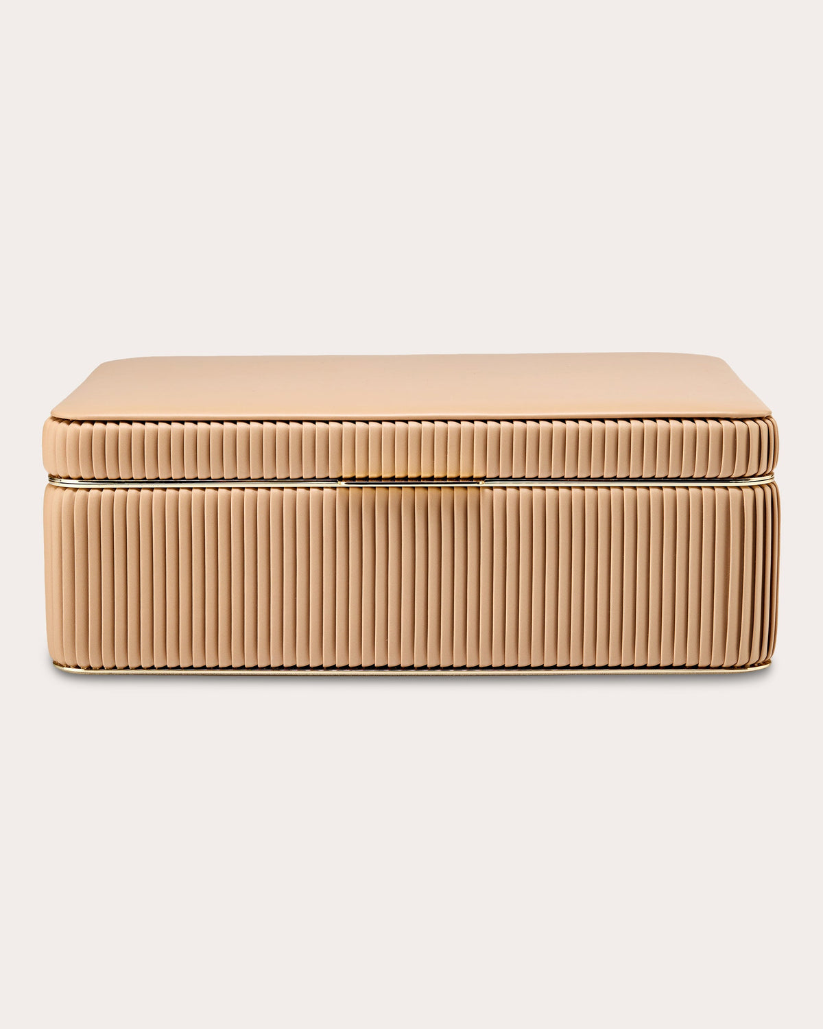 Bella Pleated Large Jewelry Box