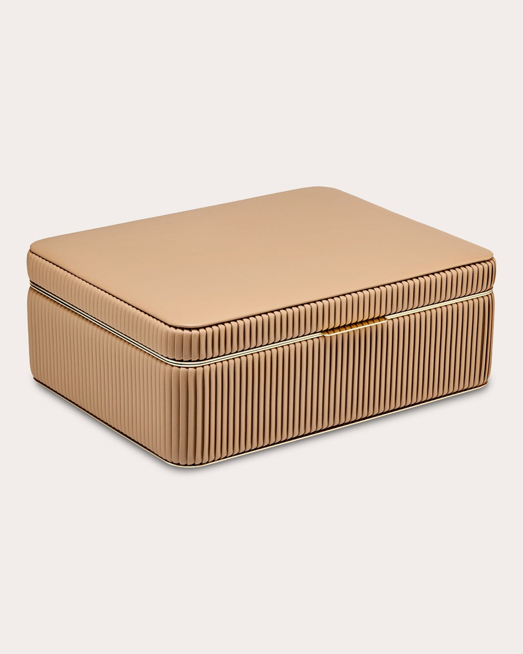 Bella Pleated Large Jewelry Box