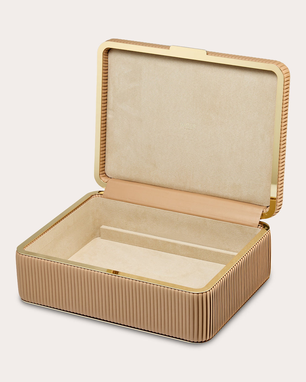 Bella Pleated Large Jewelry Box