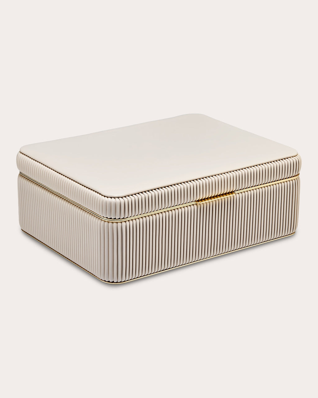 Bella Pleated Large Jewelry Box