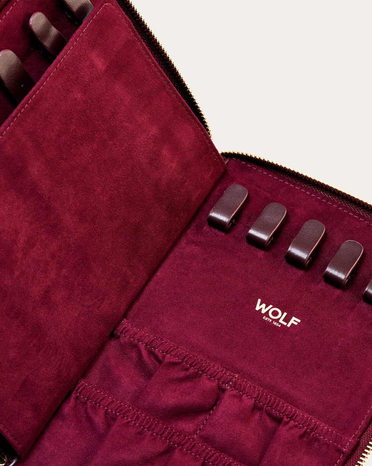Bella Pleated Jewelry Portfolio