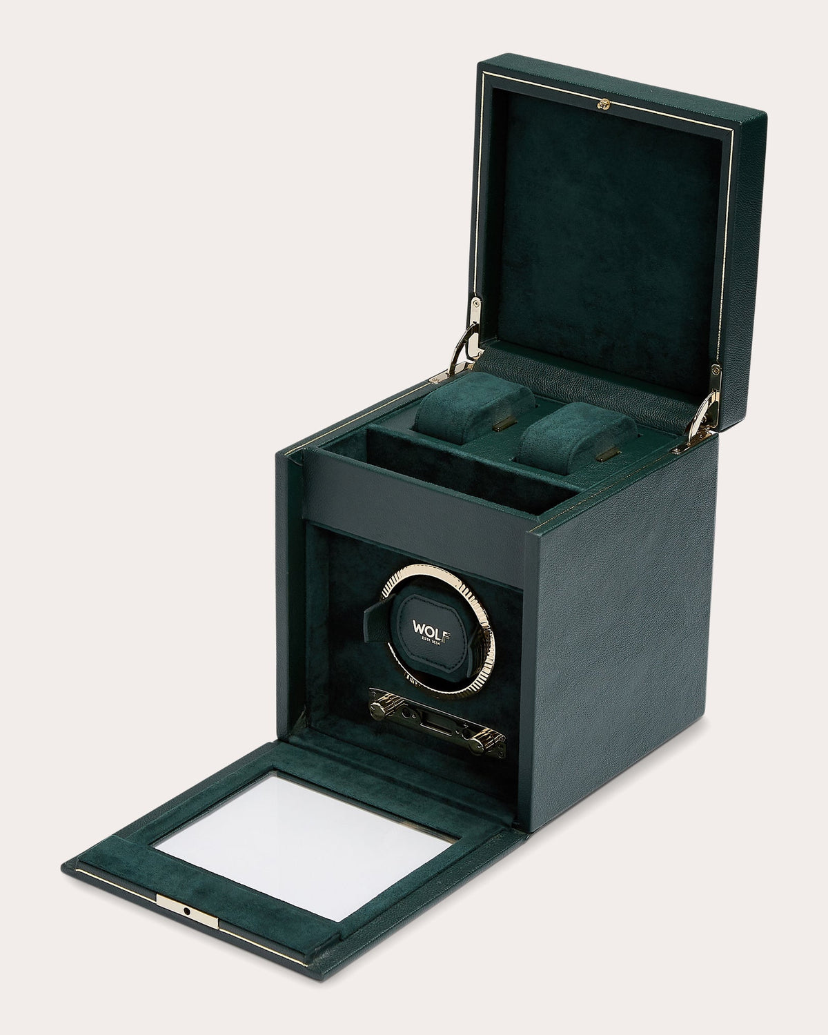 British Racing Single Watch Winder Storage Case