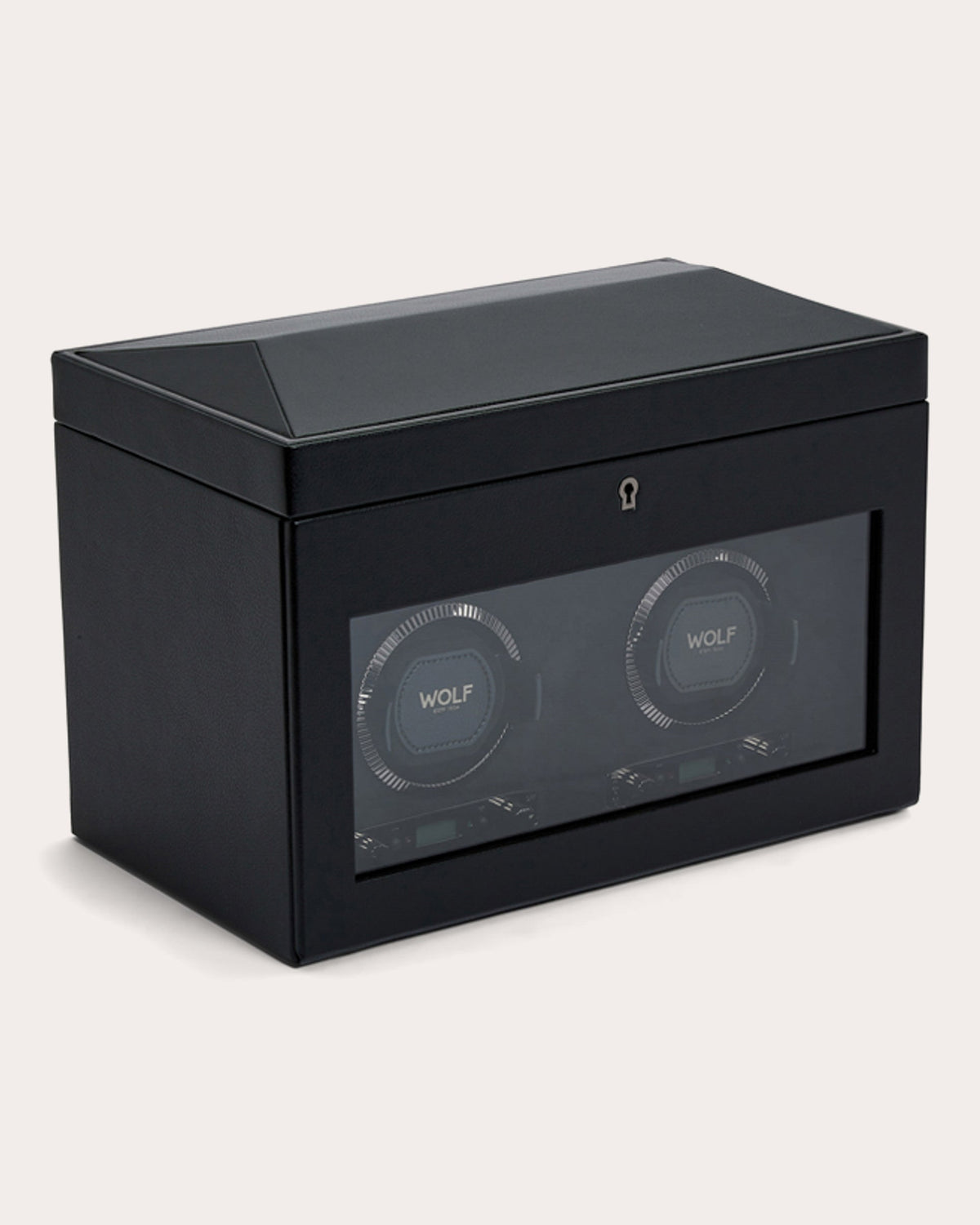 British Racing Double Watch Winder Storage Case