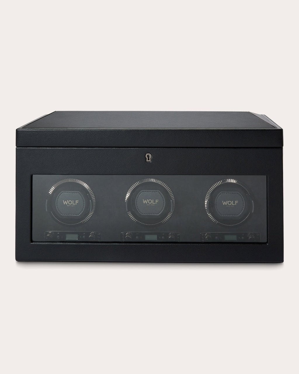 British Racing Triple Watch Winder Storage Case