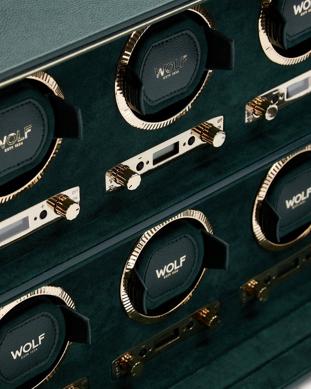 British Racing 8-Piece Watch Winder