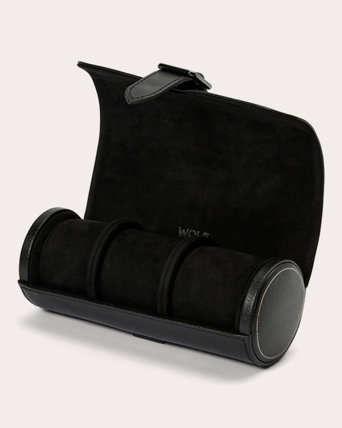 British Racing Leather Triple Watch Roll
