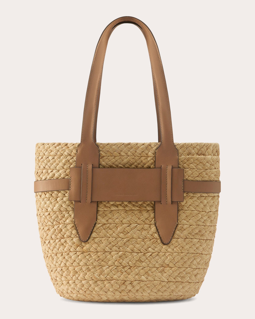 Lipari Woven Raffia Medium Tote