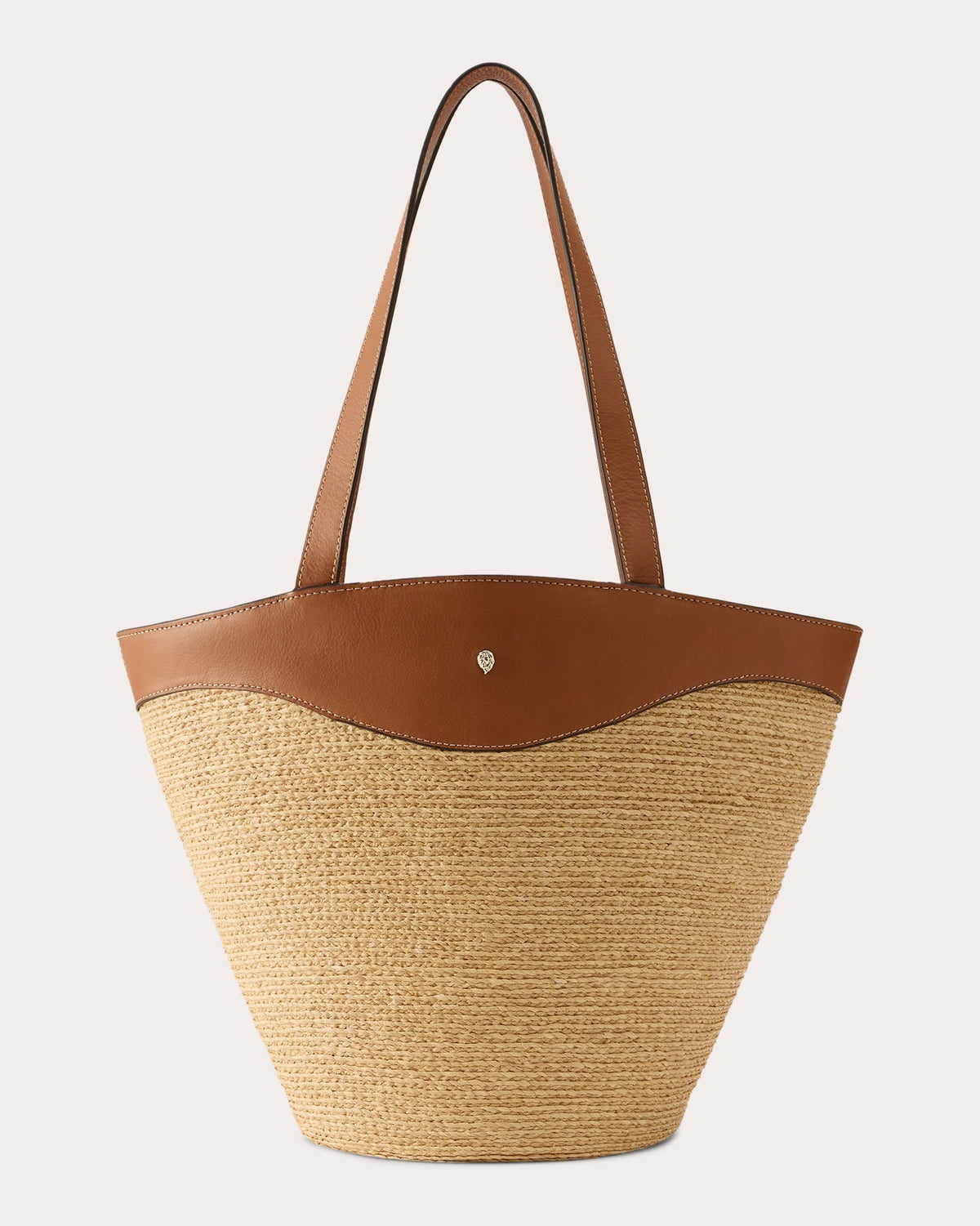 Nadee Braided Raffia Tote Bag