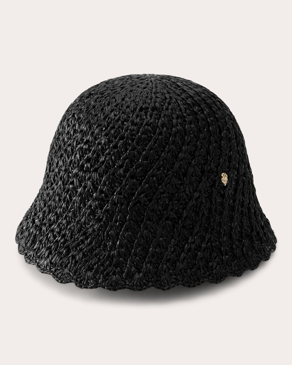 Rio Crocheted Raffia Cloche