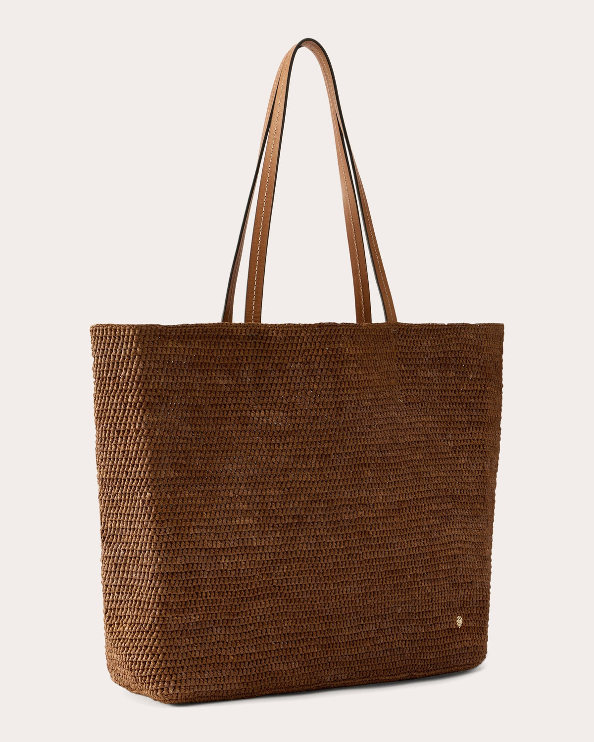 Matale Crocheted Raffia Tote Bag