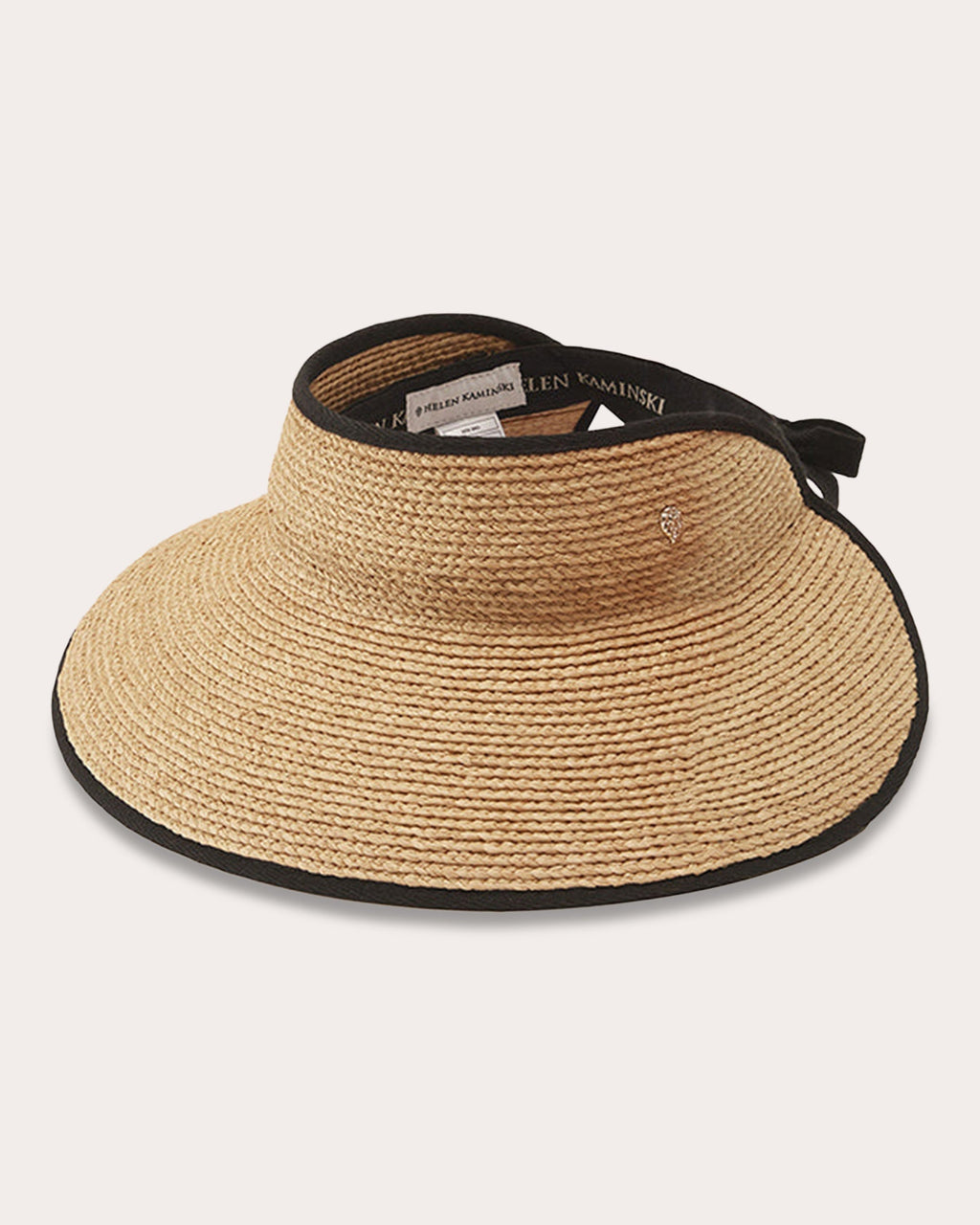 Mita Braided Raffia Visor
