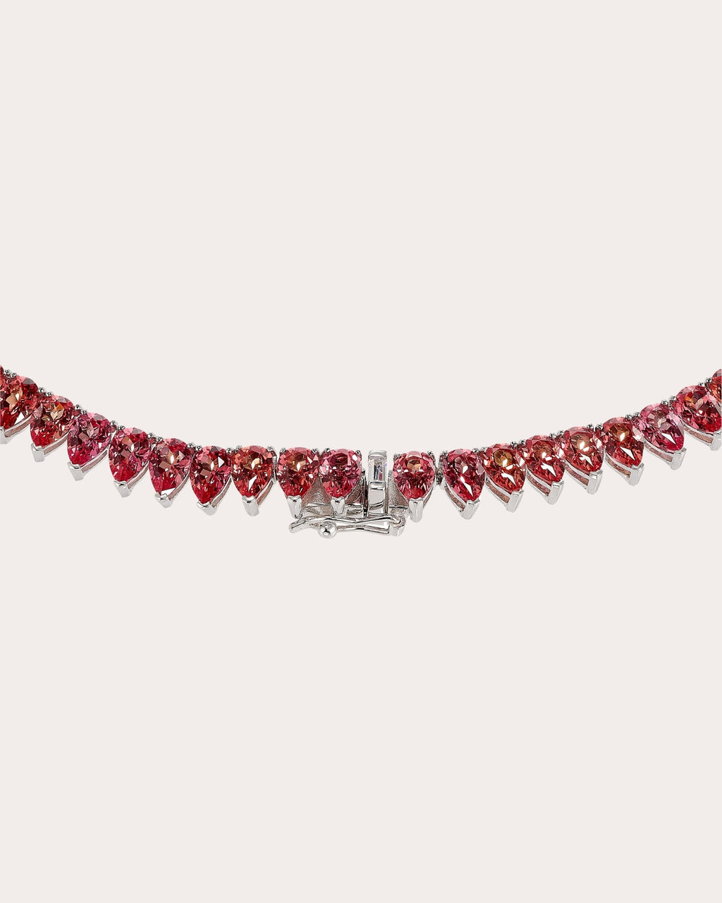 Diamond & Muticolor Sapphire Necklace