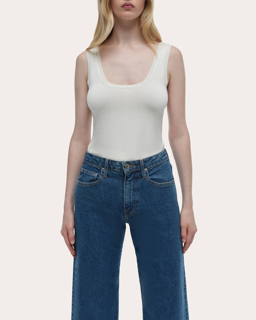 Jude Mid-Rise Wide-Leg Ankle Jeans