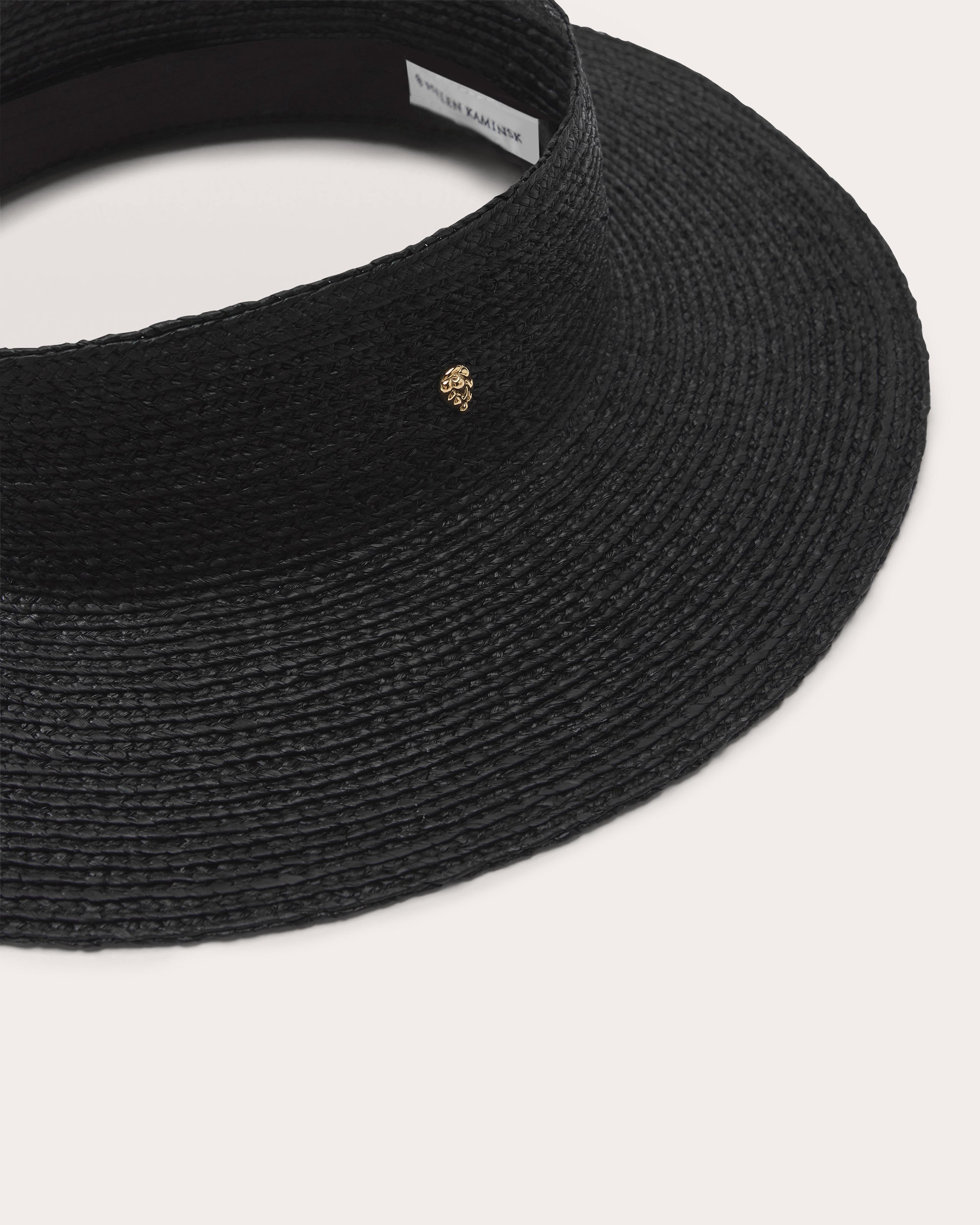 Rani Braided Raffia Open-Crown Boater