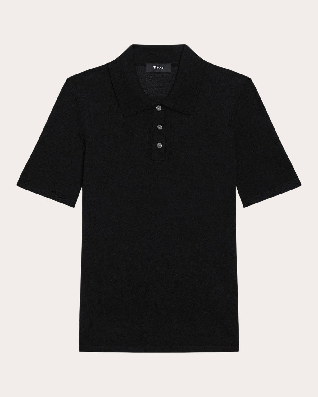 Regal Wool Pointelle-Trim Polo